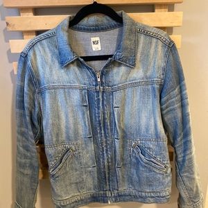 NSF Denim Jacket with Zipper
